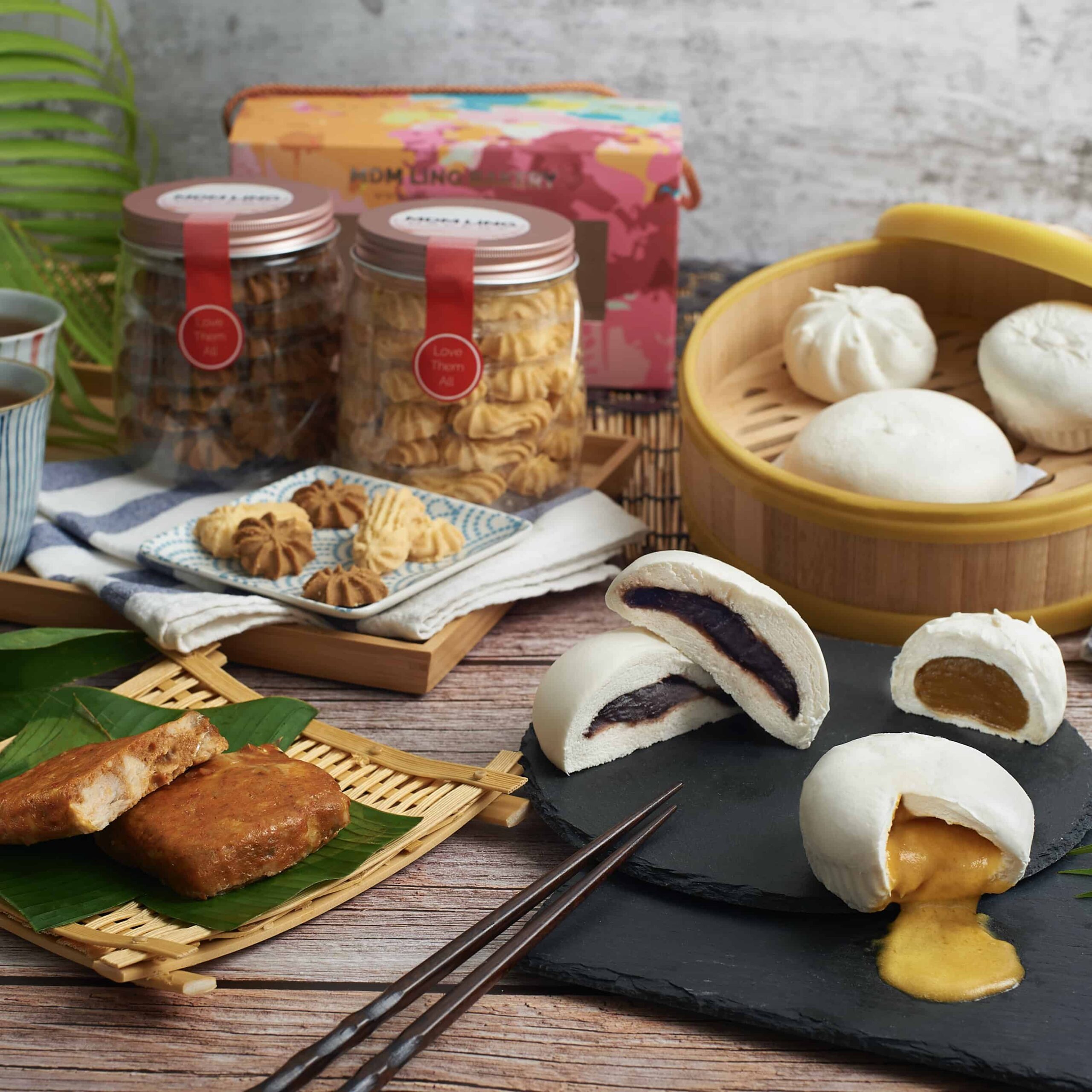 CNY Cookies and Steamed Buns