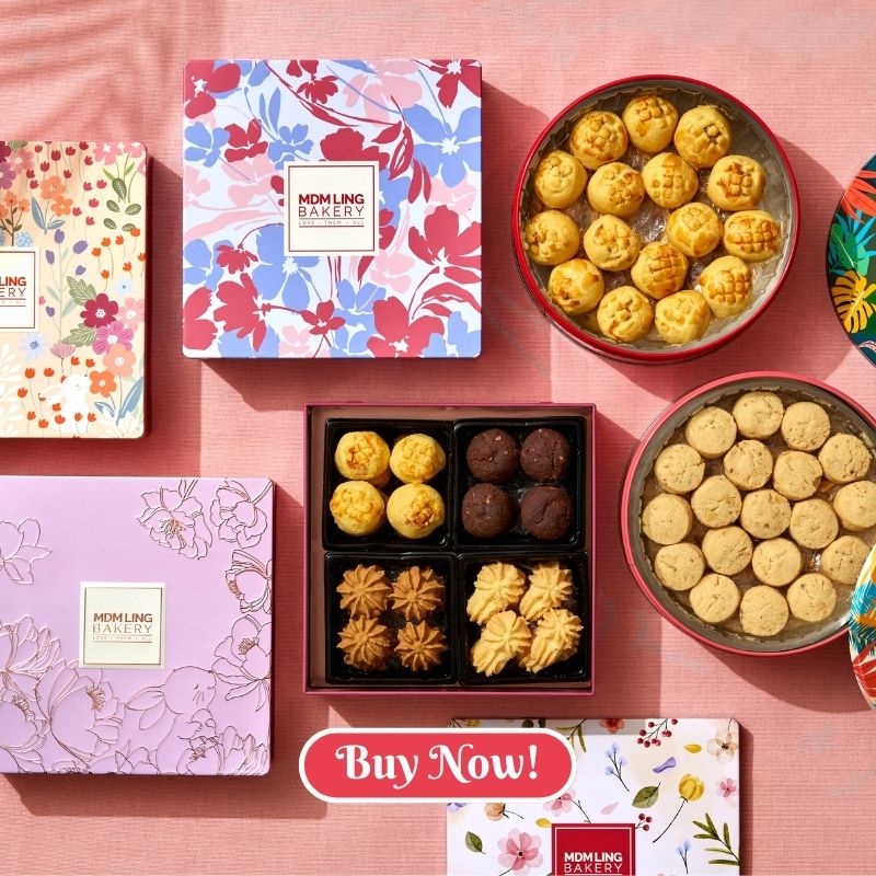 Mdm Ling Bakery Chinese New Year CNY Goodies Snacks Cookies 2024 Mdm Ling Bakery Chinese New Year CNY Goodies Snacks Cookies 2024