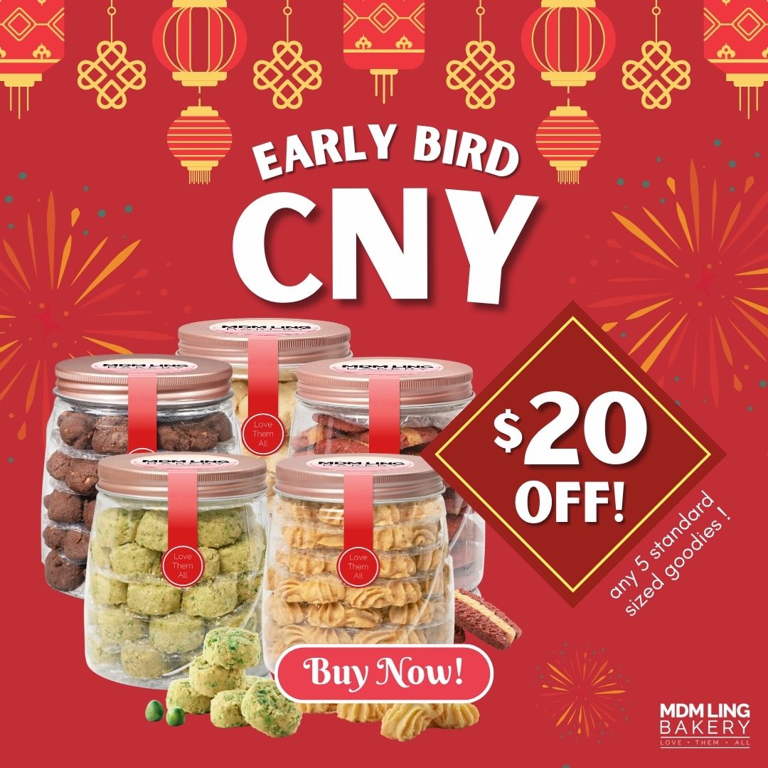 Mdm Ling Bakery Chinese New Year CNY Goodies Snacks Cookies 2024 Mdm Ling Bakery Chinese New Year CNY Goodies Snacks Cookies 2024