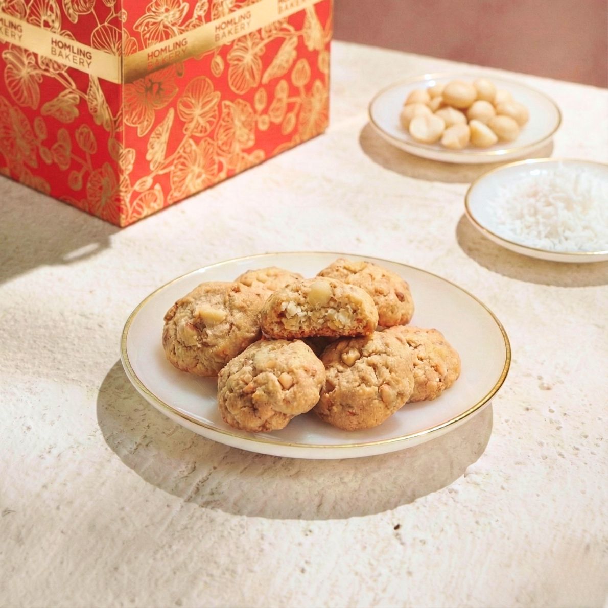 CNY 2026 Nostalgic Nyonya Coconut Cookie Mdm Ling Bakery