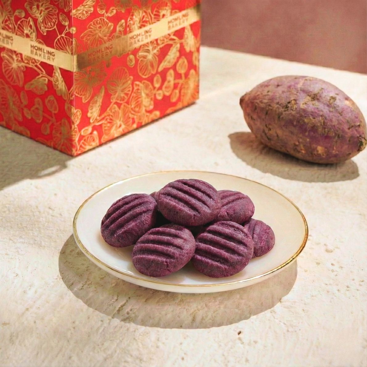 CNY 2026 Purple Sweet Potato Cookies