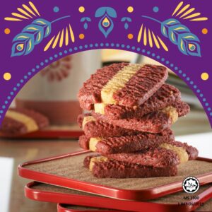 Red Velvet Cheese Cookies