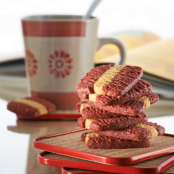 Red Velvet Cheese Cookies