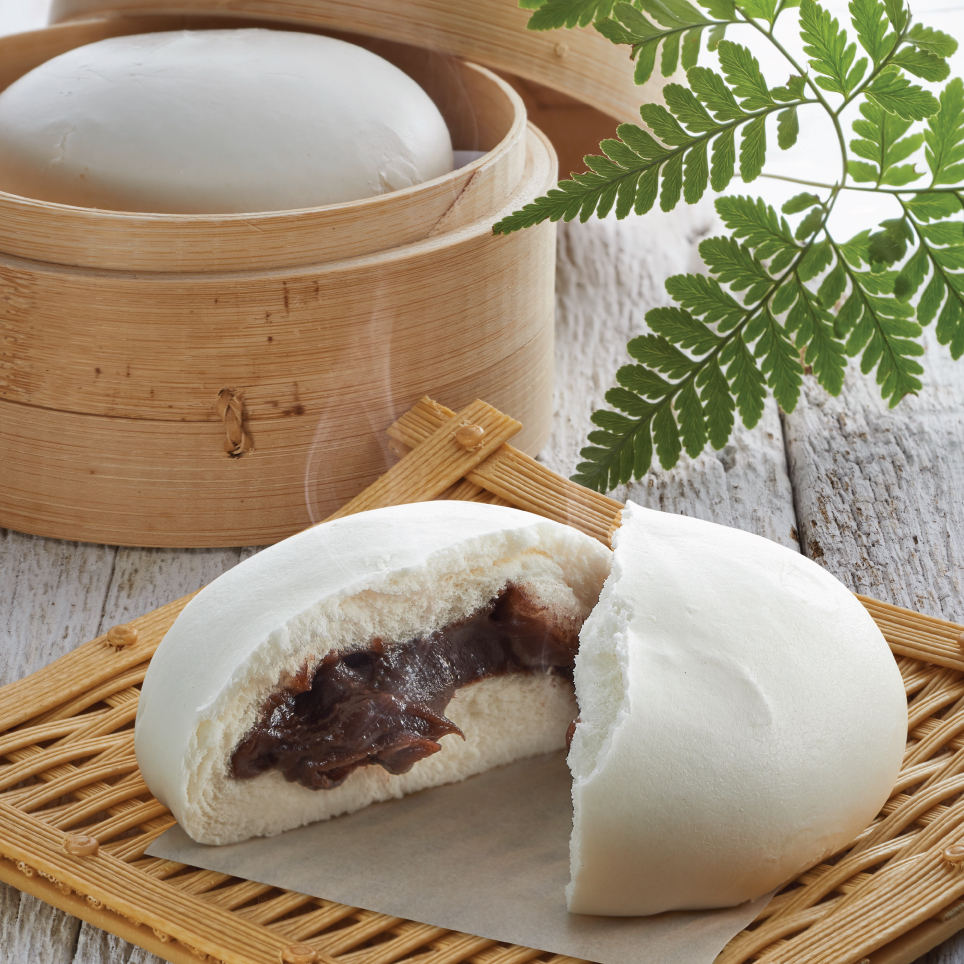 Signature Premium Red Bean Buns (Tau Sar Pau) - 6 pcs