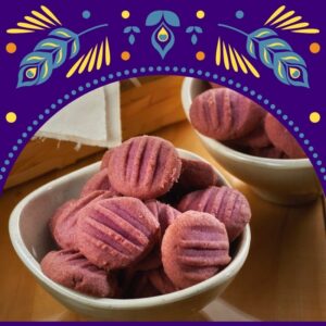 Mdm Ling Bakery Chinese New Year 2024 Purple Sweet Potato Cookies