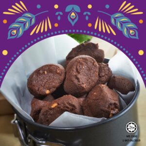 Pink Himalayan Sea Salt Chocolate Almond Cookies