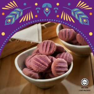Purple Sweet Potato Cookies
