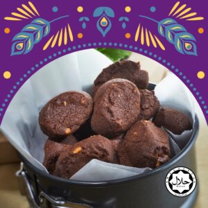 Pink Himalayan Sea Salt Chocolate Almond Cookies