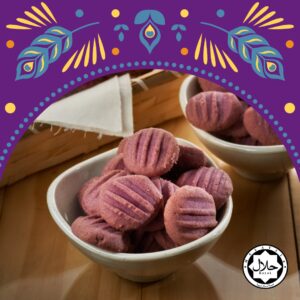 Purple Sweet Potato Cookies