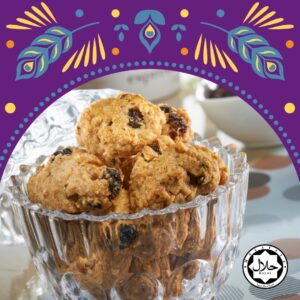 Wholemeal Raisin Cookies
