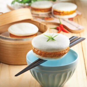 Otah Macaron Bun - 4 pcs