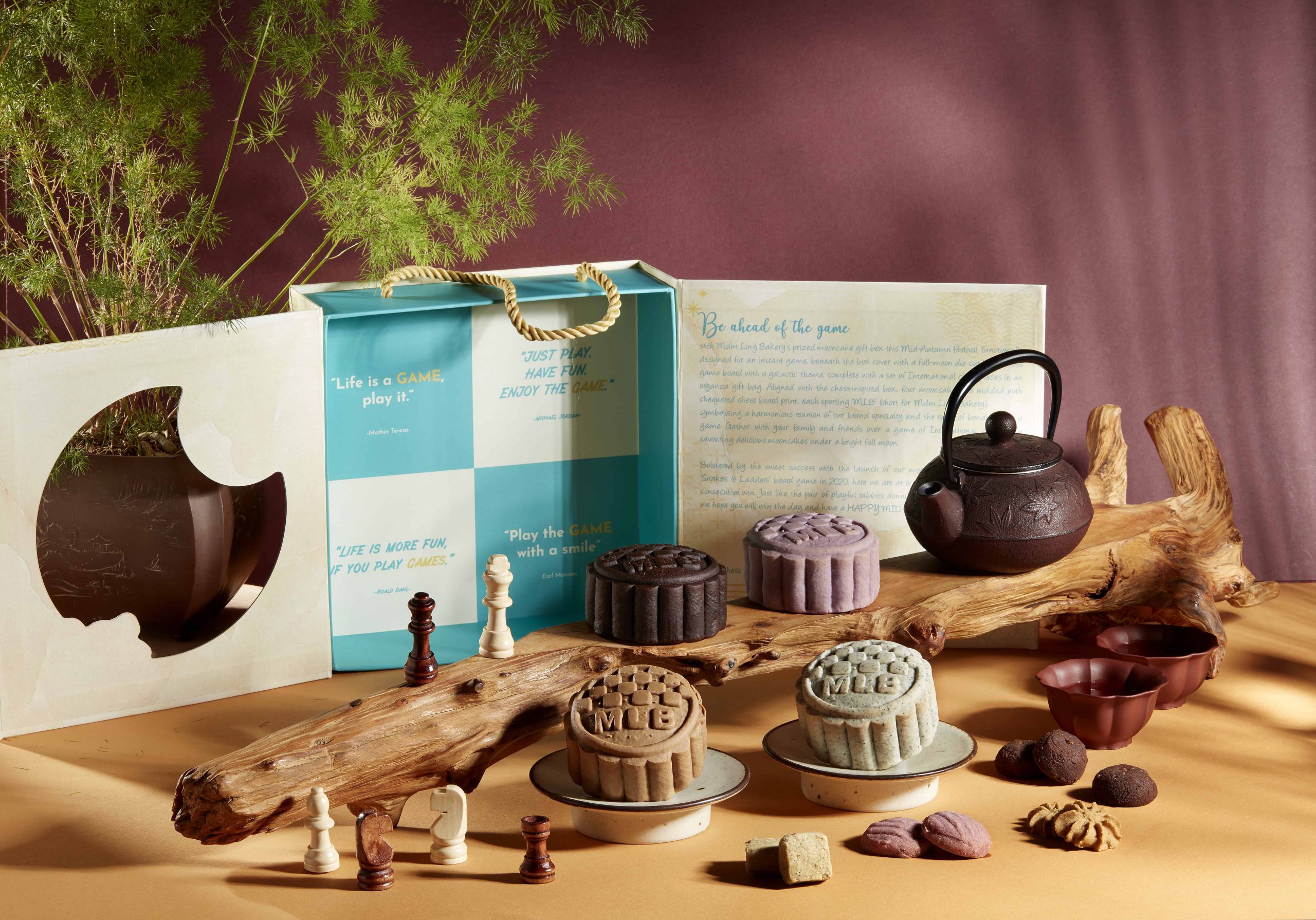 X Sold Out X Signature Cookie Inspired Mooncake Series 4pcs Mlb