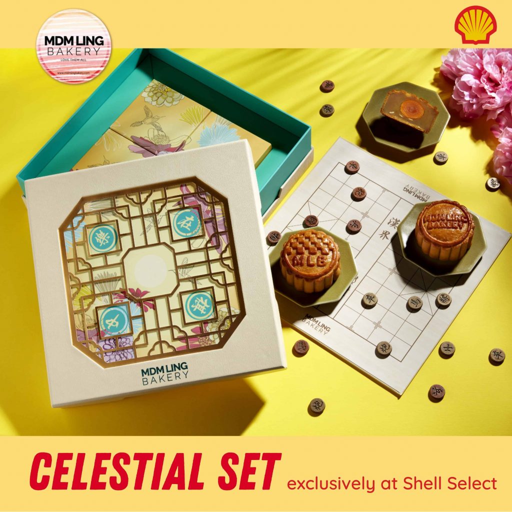 Mdm Ling Bakery Shell Select Celestial Mooncake set