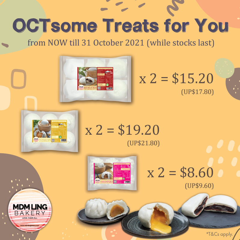 Mdm Ling Bakery Bun October 21 Promotion 1x1 Mdm Ling Bakery Bun October 21 Promotion 1x1