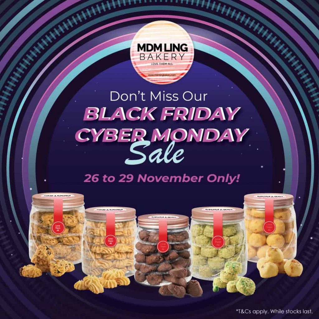 Mdm Ling Bakery-Black Friday and Cyber Monday Sale 2021