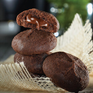 Chinese New Year 2023 Molten Chocolate Cookies