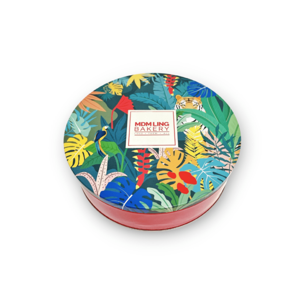 Rainforest Rhapsody Cookie Tin