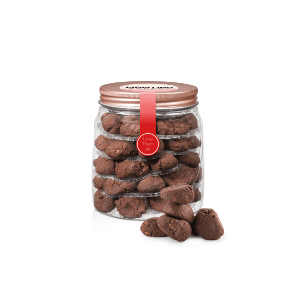 Pink Himalayan Sea Salt Chocolate Almond Cookies