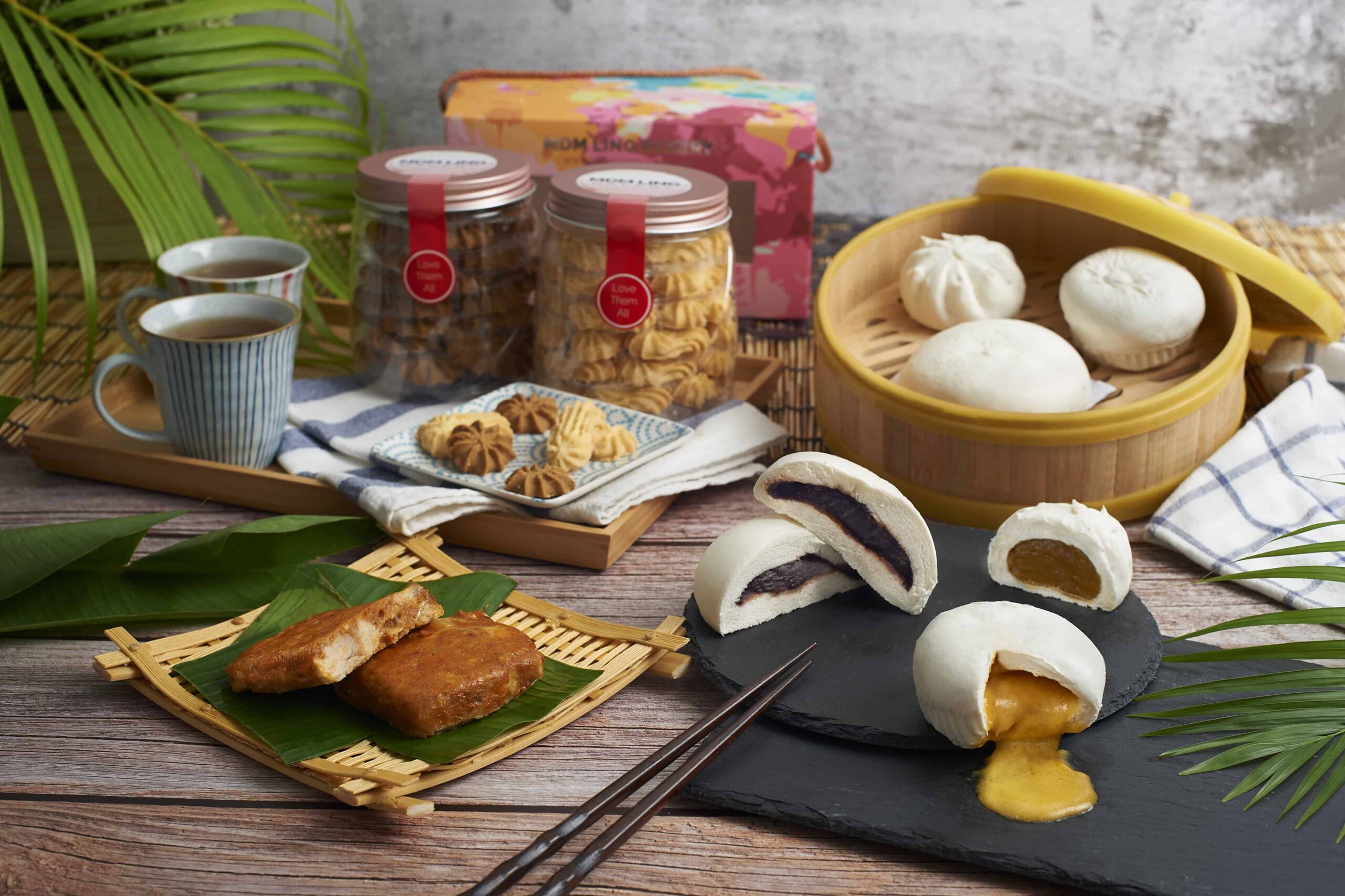 CNY Cookies and Steamed Buns
