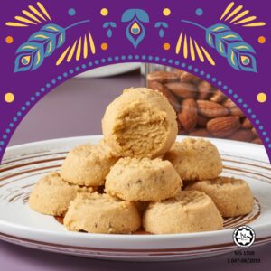 Salted Caramel Almond Cookies