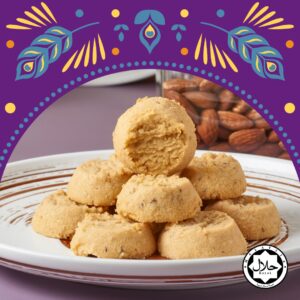 Salted Caramel Almond Cookies