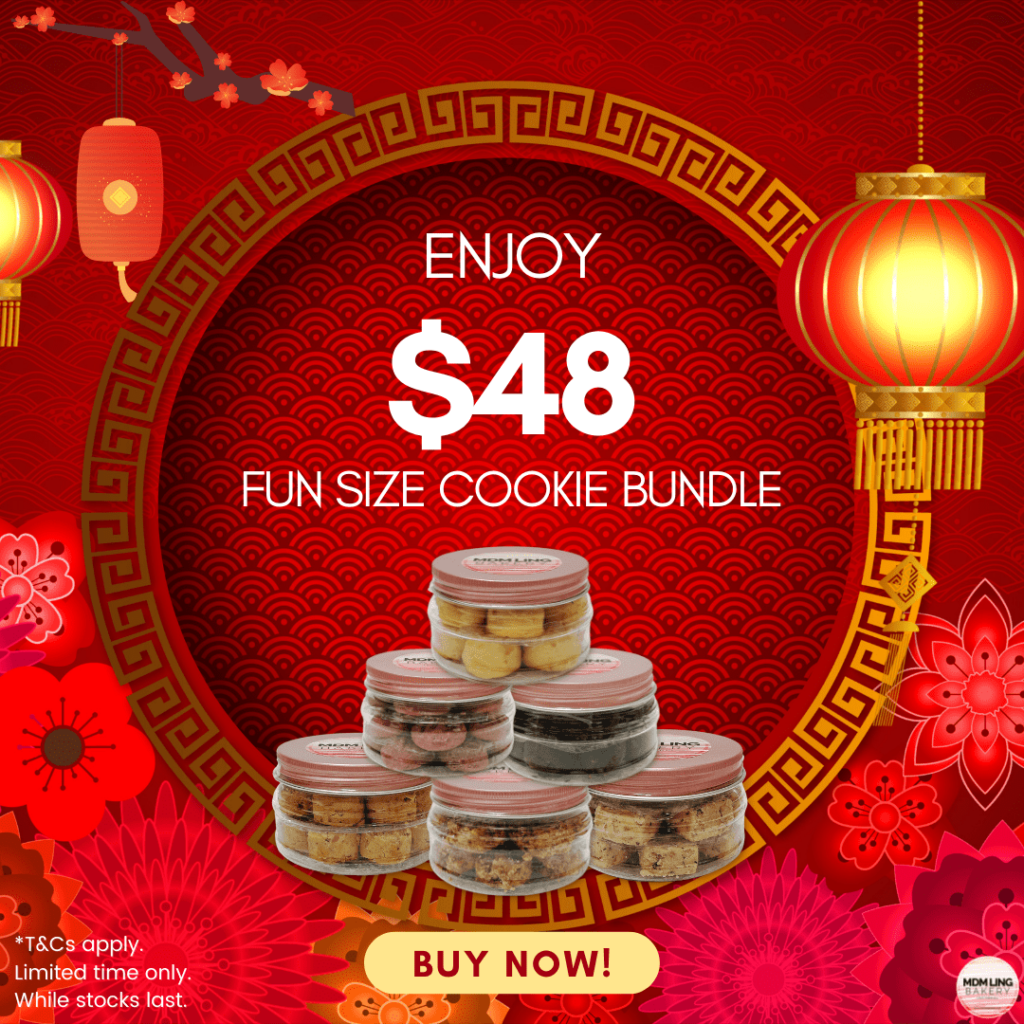 Chinese New Year Cookies and Snacks Singapore – Mdm Ling Bakery 2023