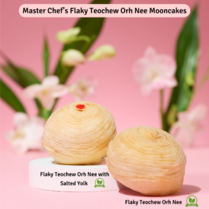Handcrafted Flaky Teochew Orh Nee Mooncakes