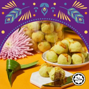 Pandan Pineapple Balls