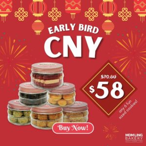 Mdm Ling Bakery Chinese New Year CNY Cookies Goodies 2024 Promotion