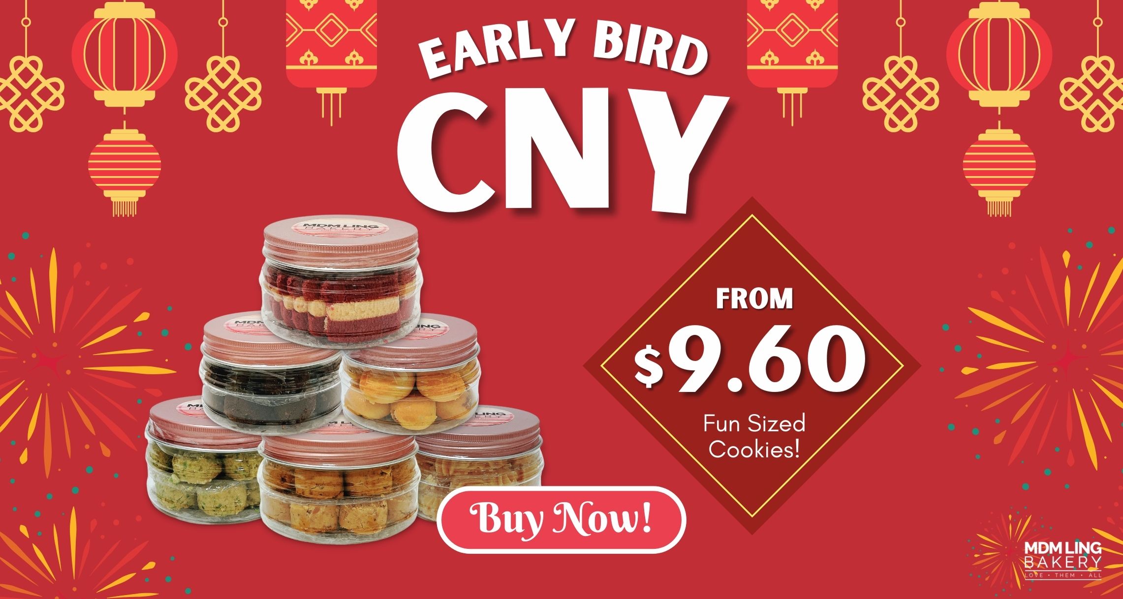 Mdm Ling Bakery Chinese New Year CNY Cookies 2024 Promotion