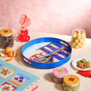 CNY 2026 Elegance Reunion Turntable (Dark Blue) (Cookies)