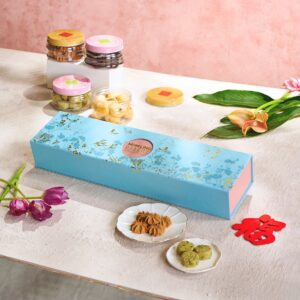 CNY 2026 Treasure Scroll Tiffany Gold Cookies