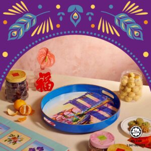 Elegance Reunion Turntable (Dark Blue) (Cookies)