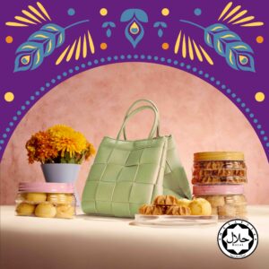 Weaving Moments Mint Green Bag (Cookies)