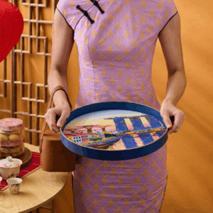 Elegance Reunion Turntable (Dark Blue) (Cookies)