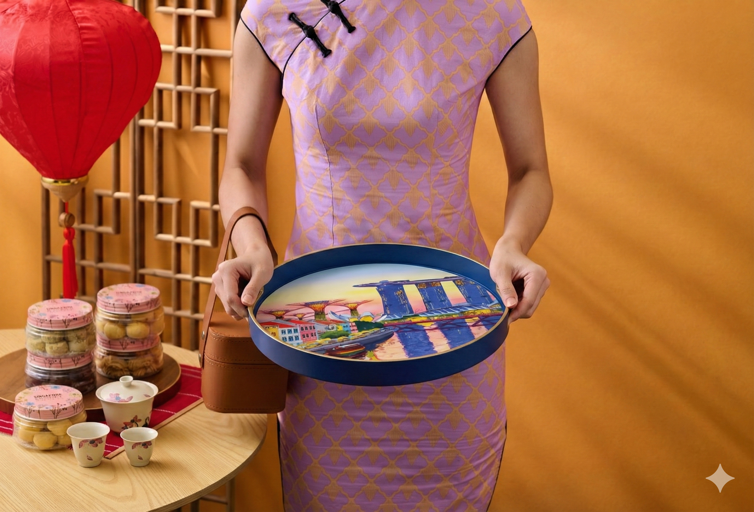 Elegance Reunion Turntable (Dark Blue) (Cookies)