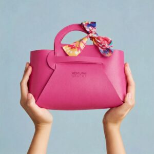 MLB CNY26 Fuchsia Pink Tote of Good Health Cookies