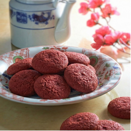 MLB Red Velvet Biscoff Cookies