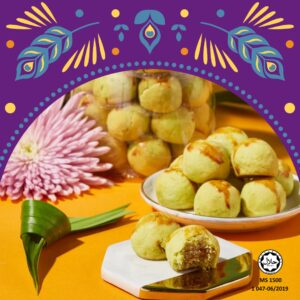 Pandan Pineapple Balls