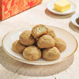 Hojicha Butter Cookies