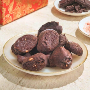 Pink Himalayan Sea Salt Chocolate Almond Cookies