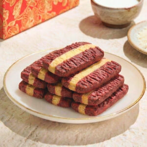Red Velvet Cheese Cookies