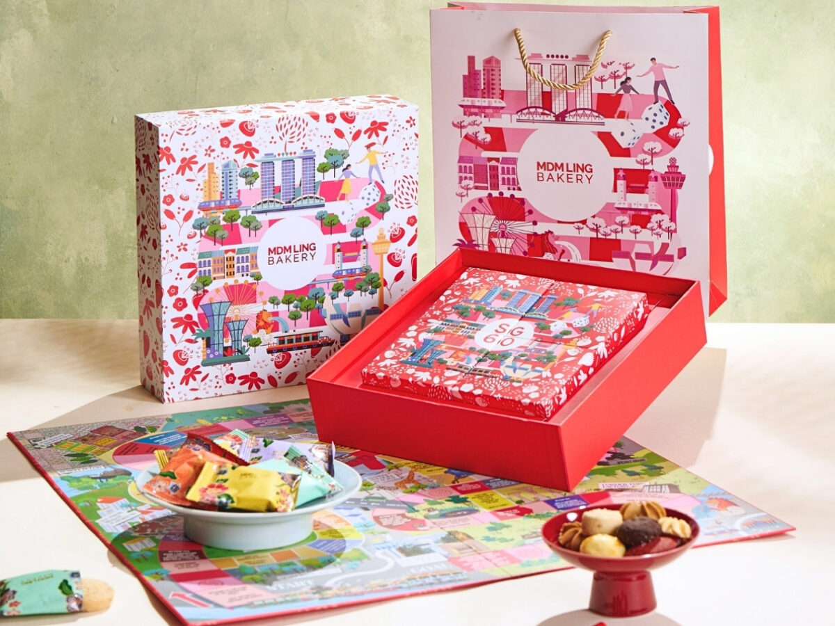 SG60 Cookie Game Box - Mdm Ling Bakery