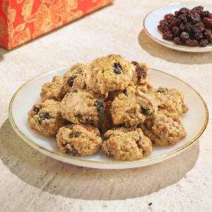 Wholemeal Raisin Cookies
