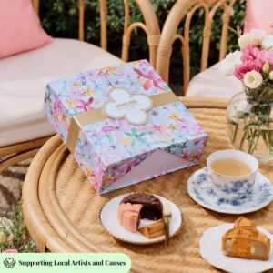 The Painted Garden Box (Traditional/Assorted Mooncakes)