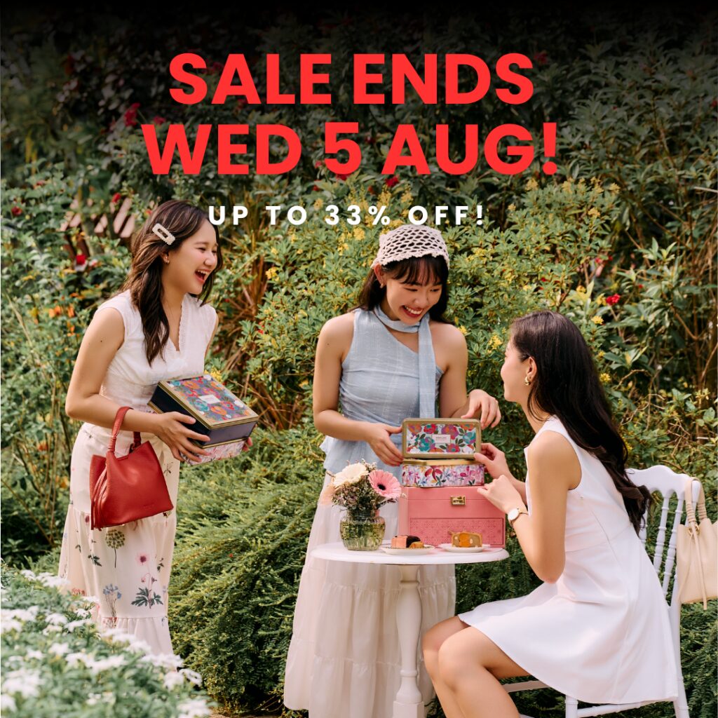Sale Ends Wed 5 Aug! Up To 33% Off!
