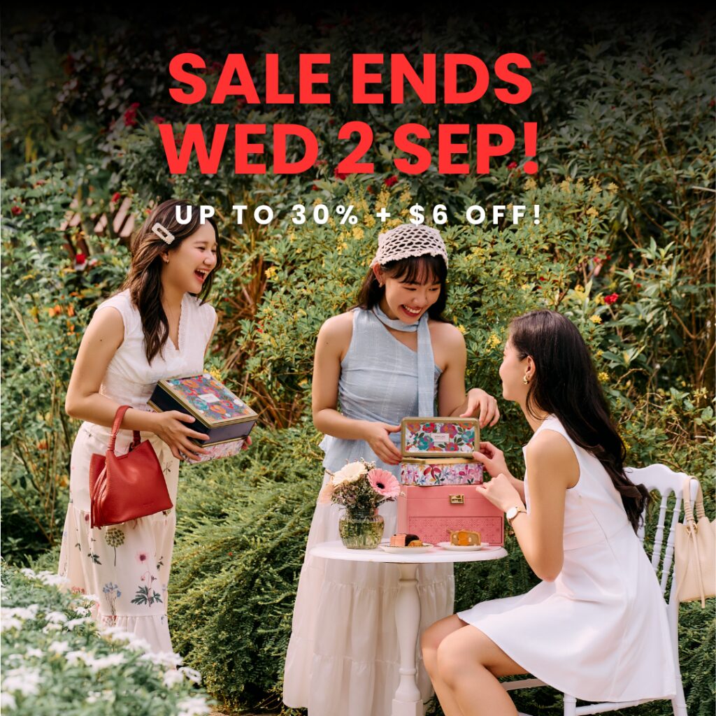 Sale Ends Wed 2 Sep! Up To 30% + $6 Off!